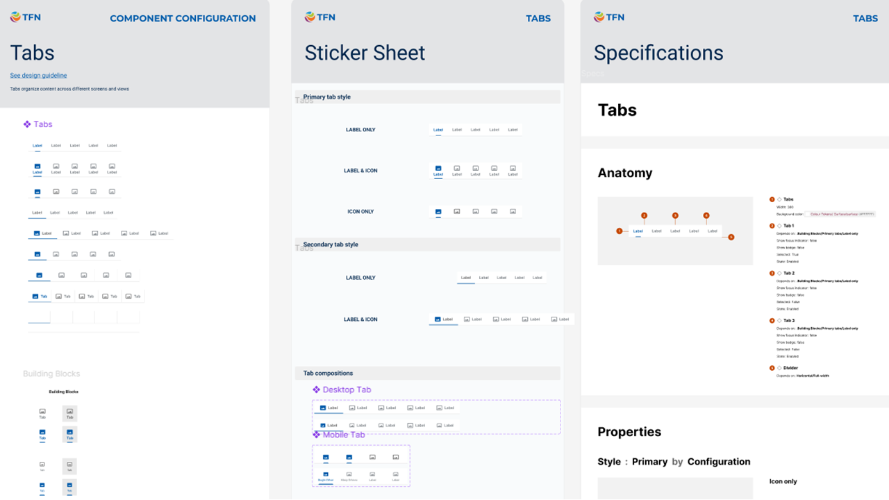 Figma Design System Based on Material 3 and Existing Components